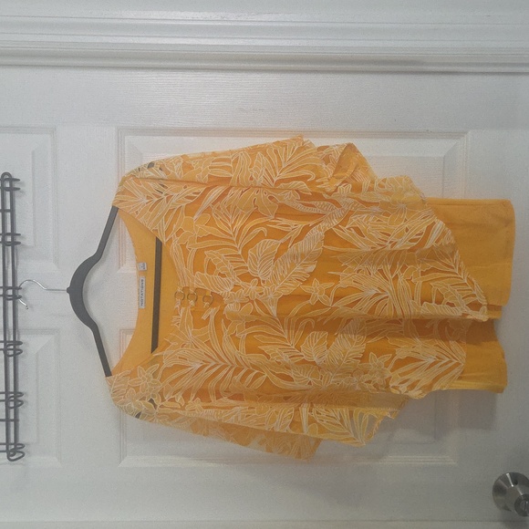 Notations Poncho Blouse NWOT L - Picture 1 of 7